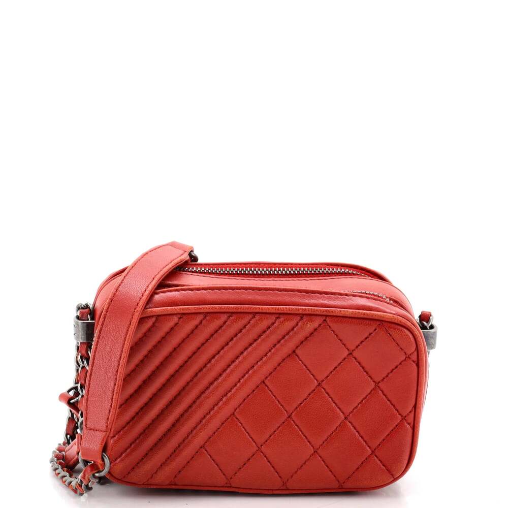Chanel Coco Boy Camera Bag Quilted #336991C14B